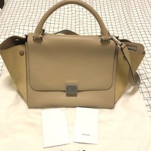 Celine Trapeze in beige